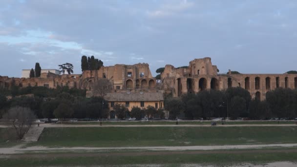 Ερείπια του λόφου Παλατίνου — Αρχείο Βίντεο