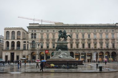 Duomo Meydanı Milano, İtalya