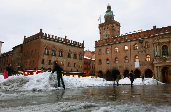 Bologna Maggiore Meydanı — Stok fotoğraf