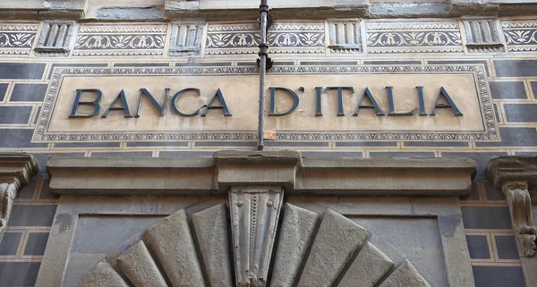 Bank af Italien - Stock-foto