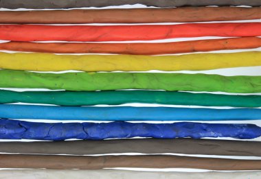 Hamuru renkli tüpler