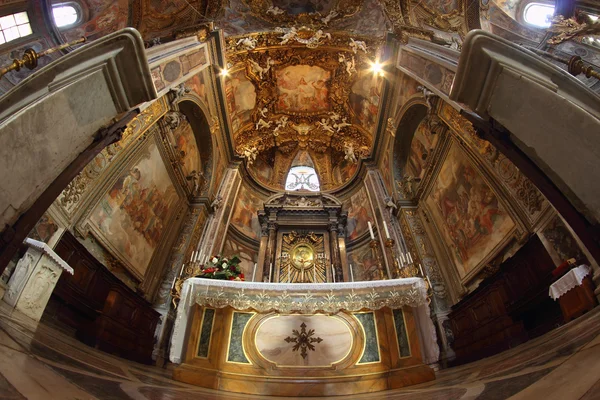 Baroque altar of the Santa Maria — Stock fotografie