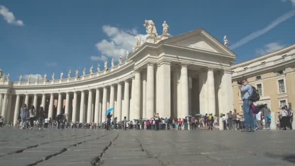 Plac Świętego Piotra — Wideo stockowe