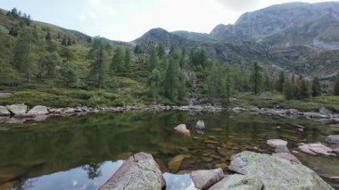 Bose Alpine Pond near Oropa, Biella, Italy