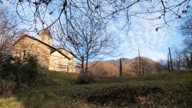 İsviçre, Camorino Romanesque San Bartolomeo Kilisesi