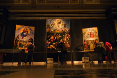 Transfiguration (Raphael) painting clipart