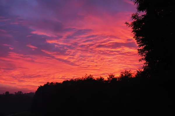 Céu ao entardecer — Fotografia de Stock