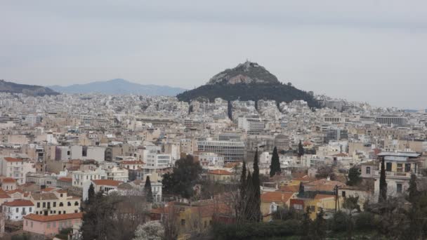 Λυκαβηττού στην Αθήνα — Αρχείο Βίντεο