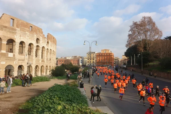 Corremos Roma mini-maratón —  Fotos de Stock