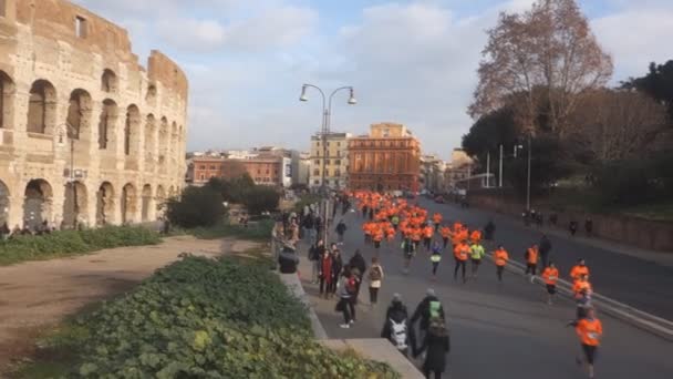 Futunk Rómában — Stock videók