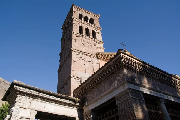 San Giorgio al Velabro — Foto de Stock