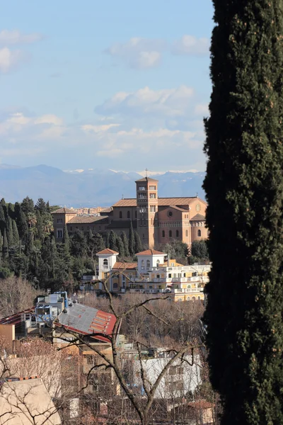 Sant Anselmo todos Aventino em Roma — Fotografia de Stock