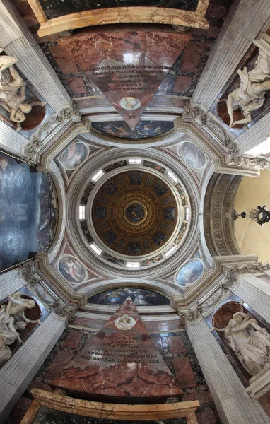 Santa Maria del popolo kopuły, Rome — Zdjęcie stockowe