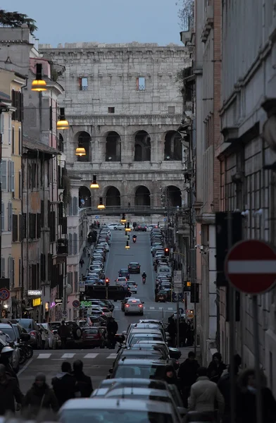 Via degli Annibaldi en Roma —  Fotos de Stock