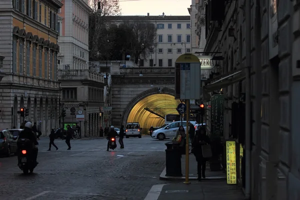 Traforo Umberto I, túnel en Roma —  Fotos de Stock