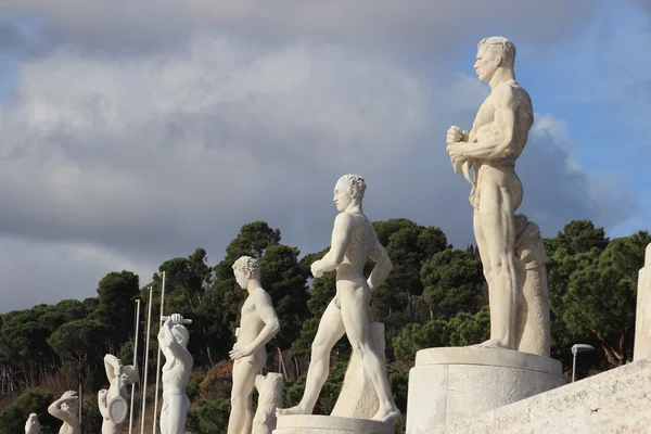 Stadio dei Marmi, Foro Italico, Рим, Италия — стоковое фото