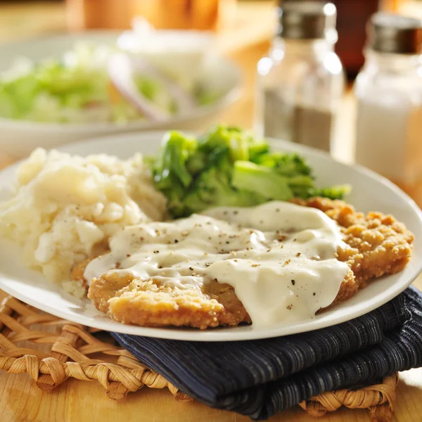 Country fried steak — Stock Photo, Image