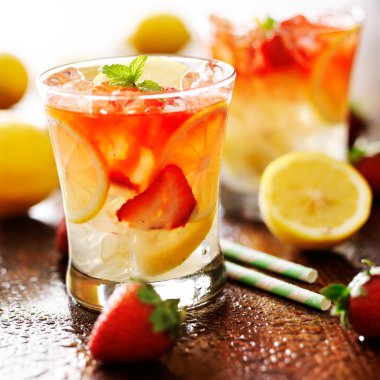 Çilekli limonata