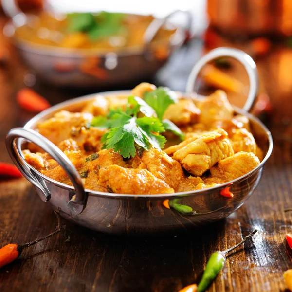 Indian chicken curry — Stock Photo, Image