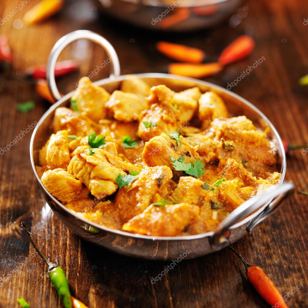 Indian chicken curry Stock Photo by ©resnick_joshua1 54235137