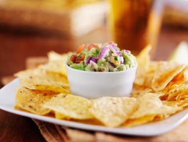 Guacamole küçük çeşni Kupası