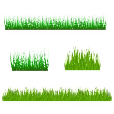 çim, çalılar. Dokular resimli görüntüler