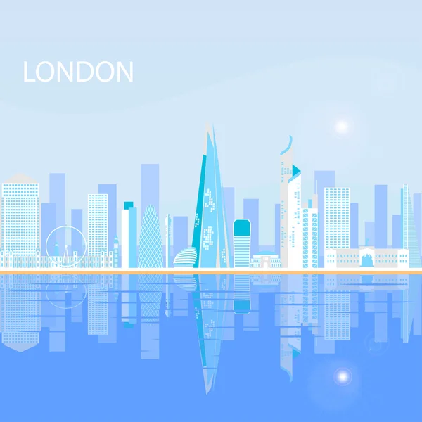 Londres - capital del Reino Unido de Gran Bretaña e Irlanda del Norte . Ilustración De Stock