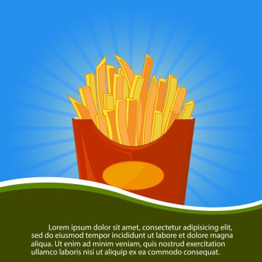 Patates kızartması.