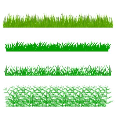 çim, çalılar. Dokular resimli görüntüler