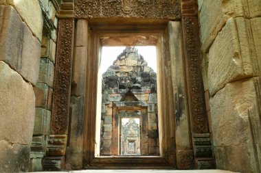 16. yüzyıl Muang Tam kale, Buriram Thailan adlı antik kale