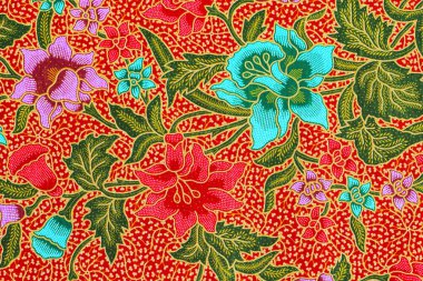 Texture of general traditional thai style native fabric weave