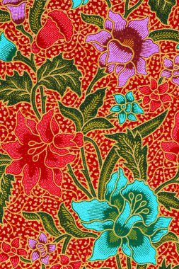 Texture of general traditional thai style native fabric weave
