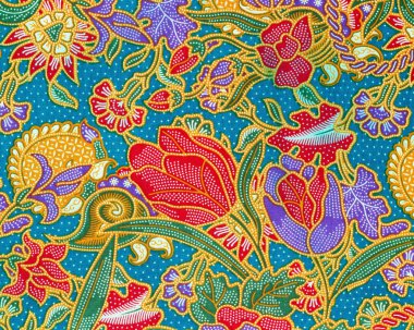 Texture of general traditional thai style native fabric weave.