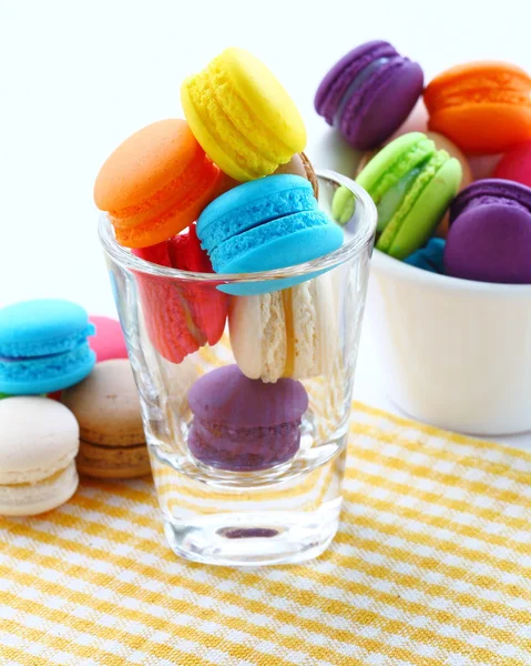 Macarons coloridos franceses tradicionales — Foto de Stock