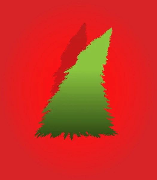 Weihnachtsbaum — Stockvektor