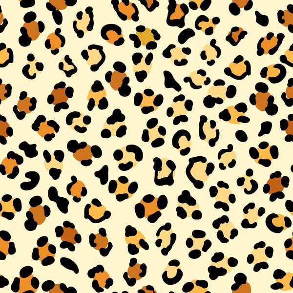 Patrón de leopardo — Vector de stock
