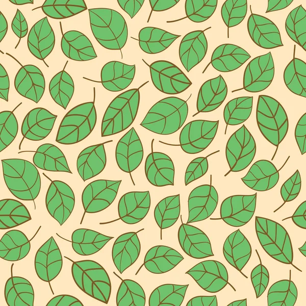 Modèle de feuilles — Image vectorielle