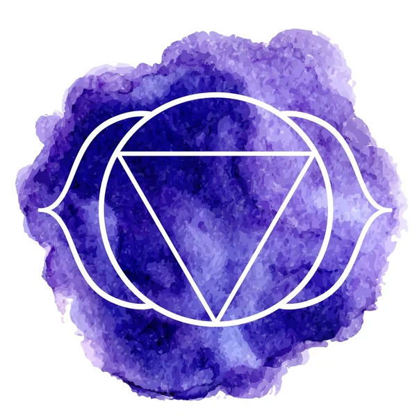 Ajna chakra — Archivo Imágenes Vectoriales