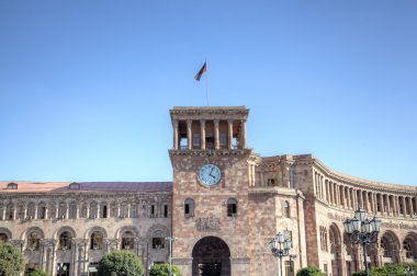 Cumhuriyet Meydanı hükümet binası. Erivan, Ermenistan