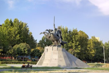 Komutan Andranik Ozanyan (Zoravar Andranik) Anıtı. Erivan, Ermenistan