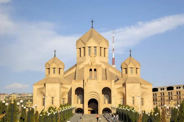 Собор Святого Григория Просветителя. Ереван, Армения — стоковое фото