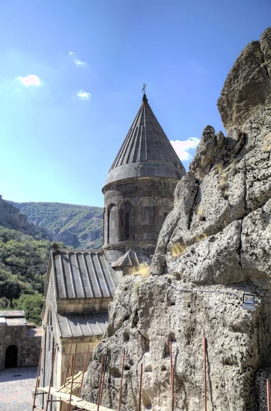 Klášter Geghard klášter, Arménie — Stock fotografie