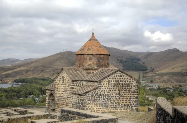 Sevanavank 修道院。塞凡湖，亚美尼亚 — 图库照片