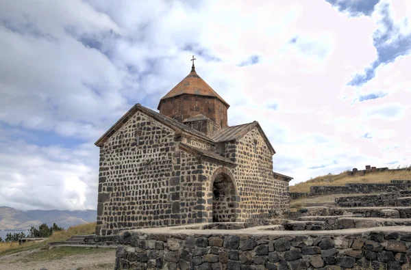 Sevanavank 수도원입니다. 호수 Sevan, 아르메니아 — 스톡 사진