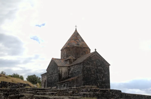 Biara Sevanavank. Danau Sevan, Armenia — Stok Foto