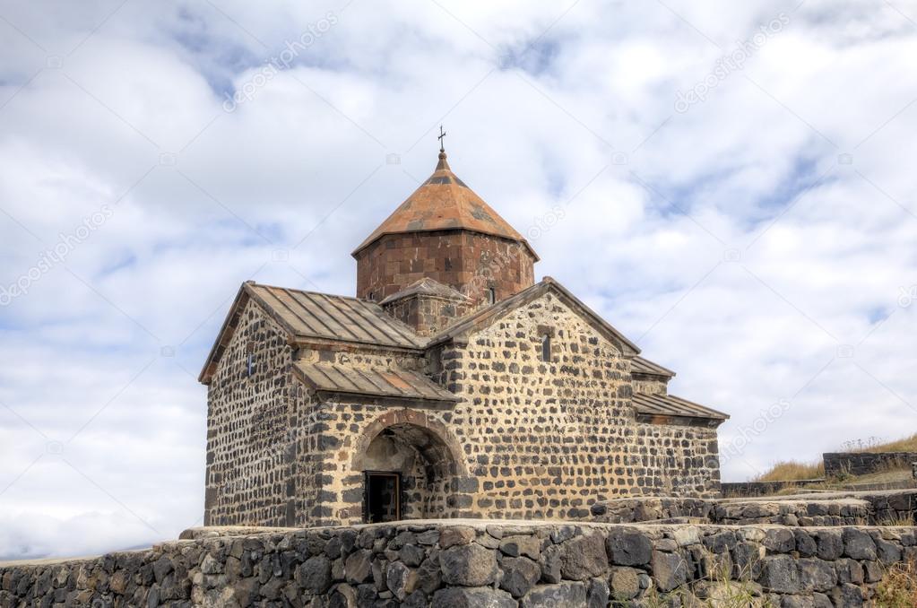 Sevanavank monastery. Lake Sevan, Armenia