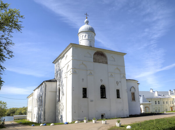 Church of the Presentation to the refectory. St. Anthony Monastery. Veliky Novgorod, Russia