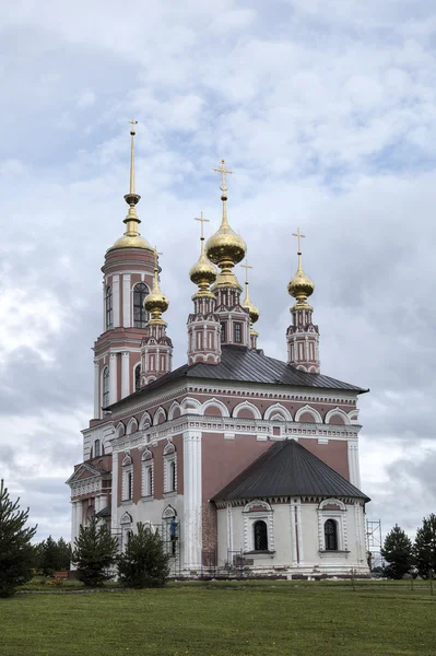 Kościół Świętego Michała Archanioła. Suzdal, złoty pierścień Rosji. — Zdjęcie stockowe