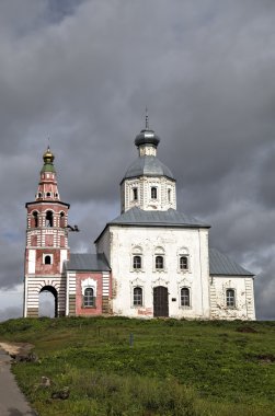 Kilise, Elijah Prophet bend Kamenka Nehri'nin yasta Ivanova. Suzdal, Rusya'nın altın yüzük.
