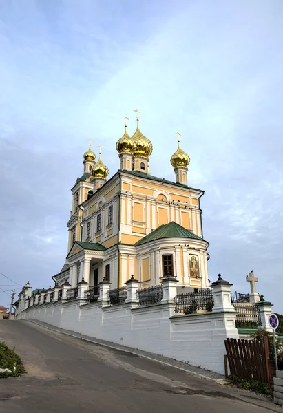 復活の教会です。Ples、ロシアの金の指輪 — ストック写真